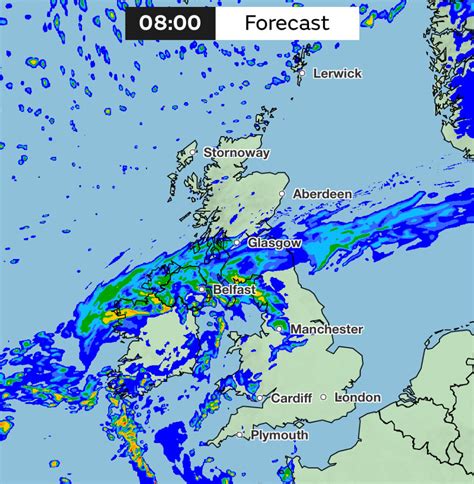 The areas where rain will be heaviest ahead of 'washout' UK weekend