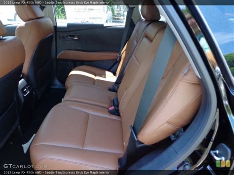 saddle tanespresso birds eye maple interior photo    lexus