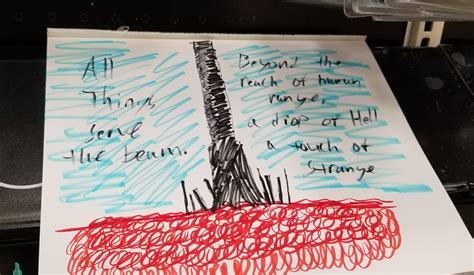 Whenever I'm in Hobby Lobbys or Michaels, I like to leave little Dark