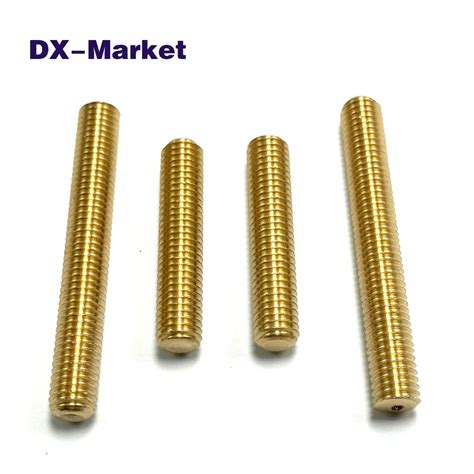 Quickun Brass Fully Thread Rod Pack Of Mm Length M Thread