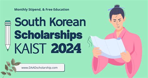 Kaist South Korean Scholarship 2024 For International Students Daad