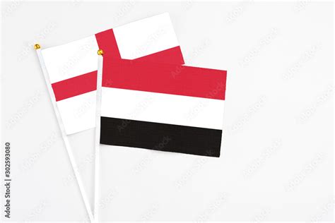 National Flag Of Yemen Red White And Black Horizontal Royalty Free