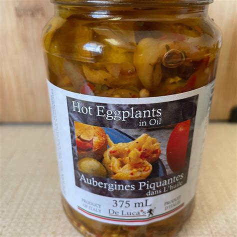 Hot Eggplants In Oil From De Lucas Vegan Product Reviews Ratings Abillion