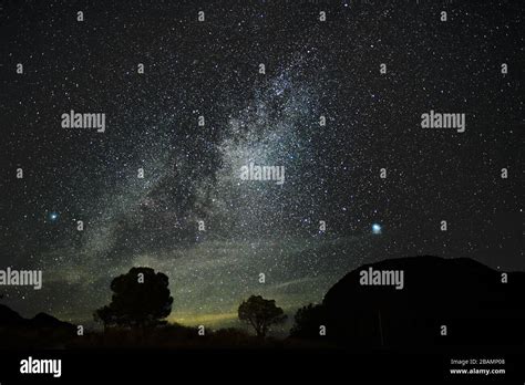 Stars At Big Bend National Park Stock Photo Alamy