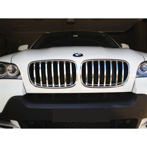 Grilles De Calandre Chrome Pour BMW X1 E84 Paire De Grilles De Cala