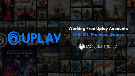 100 Working Free Uplay Accounts With 101 Premium Games