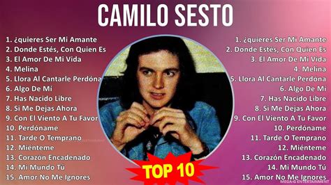 C A M I L O S E S T O Mix Grandes Exitos Best Songs ~ 1960s Music