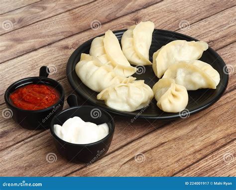 Paneer Steam Momo Nepalese Traditional Dish Momo Stuffed With Paneer