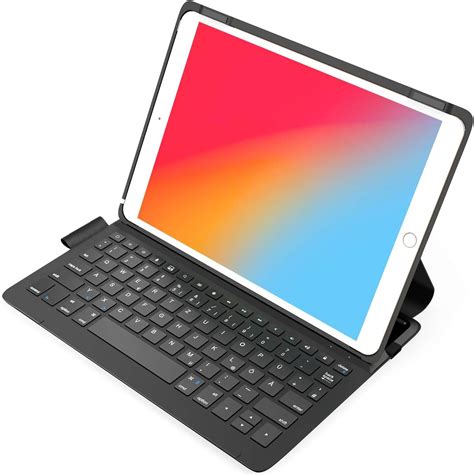 Inateck Ultraleichte Tastatur Hülle für iPad 2021 iPad 2020 iPad 2019