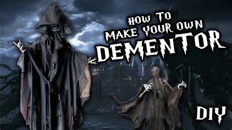 How To Make A Dementor Harry Potter Diy Youtube