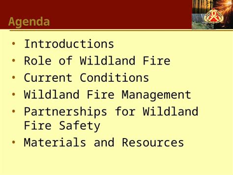 Ppt Wildland Fire A Natural Process Wildland Fire Education Working