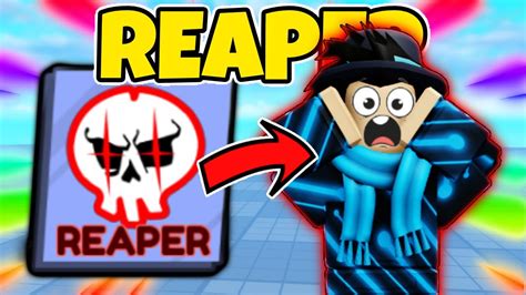 MAX LEVEL REAPER ABILITY Showcase In Blade Ball OP Roblox YouTube