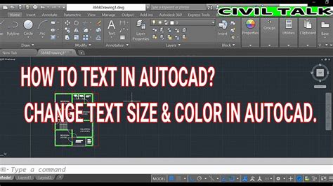 How To Set Size Of Text In Autocad Printable Online