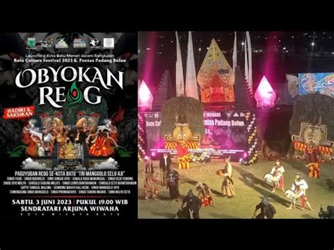 Batu Culture Festival 2023 OBYOKAN REOG SE KOTA BATU YouTube