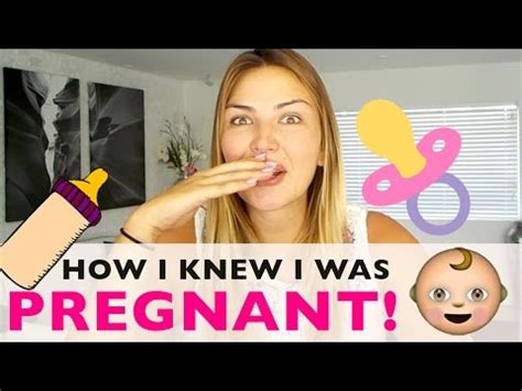 How I Knew I Was Pregnant Story Time YouTube