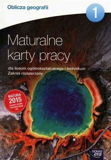 Oblicza Geografii Lo Podr Karty Rozszerzony