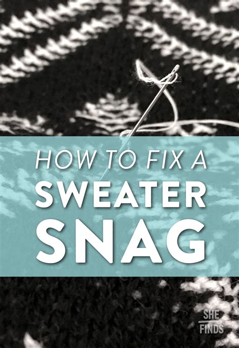 Best 13 How To Fix A Snagged Sweater Artofit