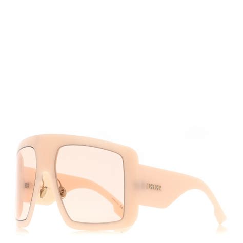 Christian Dior Acetate Diorso Light 1 Shield Sunglasses Pink 969854 Fashionphile