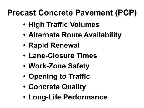 Nebraska Precast Concrete Pavement | PPTX