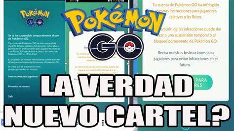 La Verdad De Baneos Pokemon Go Nuevo Cartel Ban Pokemon Go Tutorial