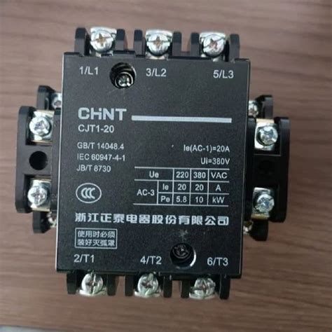 Chint Cjt Power Contactors Din Rail Pole At Rs Piece In