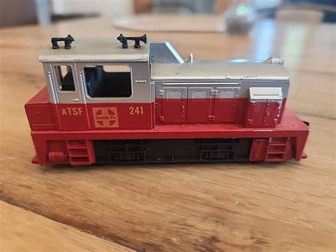 Tyco Switcher Atsf Santa Fe 241 Dockside Yard Diesel Locomotive