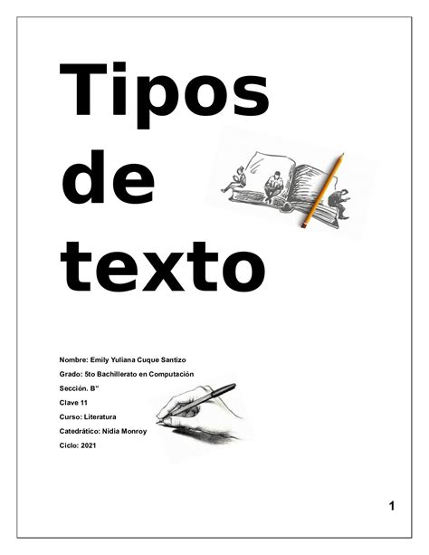 Calaméo Tipos De Texto