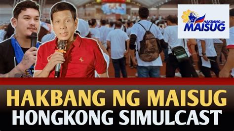 HAKBANG NG MAISUG PRAYER RALLY HONGKONG SIMULCAST UPDATE YouTube