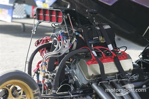 Alcohol Funny Car Engine at Pomona II