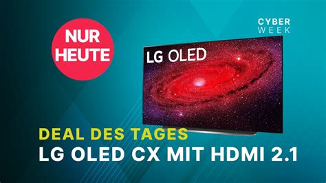 Amazon Black Friday K Tv Lg Oled Cx Mit Hdmi Jetzt Im Angebot