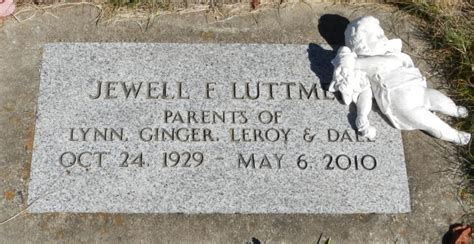 Jewell Faye Mullen Luttmer 1929 2010 Homenaje De Find A Grave