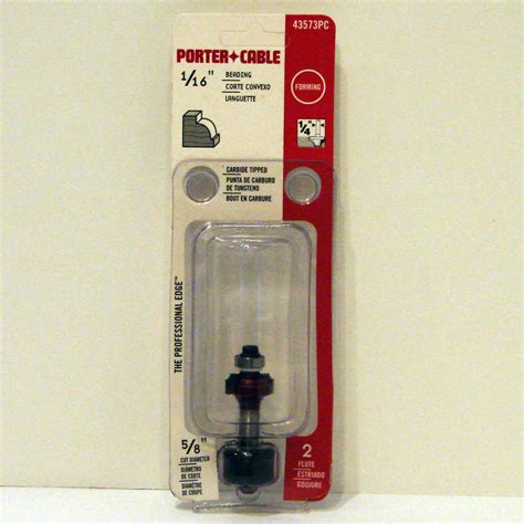 Porter Cable 43573pc 116 Radius 14 Shank Carbide Tip Beading Router