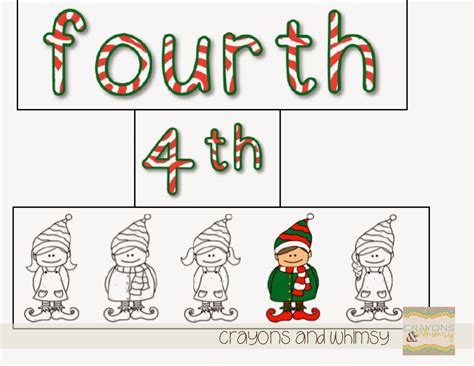 Five Little Elves - Crayons and Whimsy