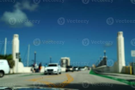 MIAMI, USA - NOVEMBER 5, 2018 - Miami Florida congested highways