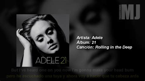 Letra Traducida Rolling In The Deep De Adele Youtube