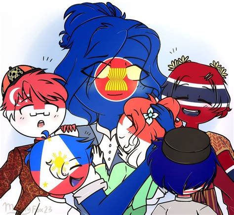 COUNTRYHUMANS GALLERY - ASEAN FAMILY | Country art, Human icon, Gallery