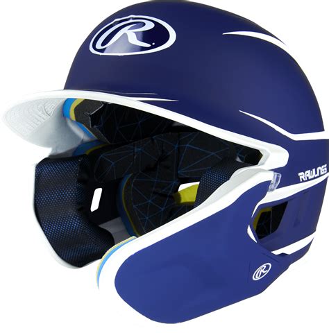 Rawlings Mach Adjust Baseball Batting Helmet With Jaw Guard