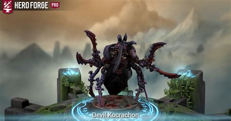 Devil Kocrachon Made With Hero Forge