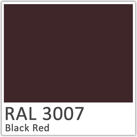 Ral 3007 Polyester Pigment Black Red