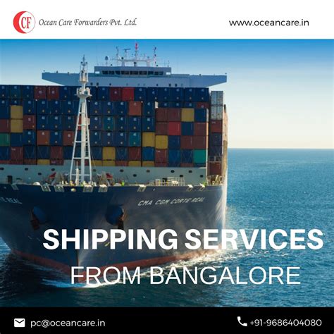 Shipping Services From Bangalore