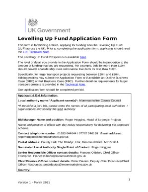 Levelling Up Fund Application Thanet District Council Doc Template