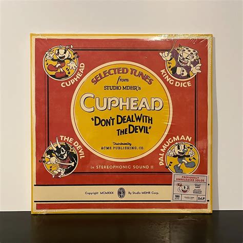 CUPHEAD -- 2xLP Vinyl Soundtrack | Kristofer Maddigan | iam8bit ...