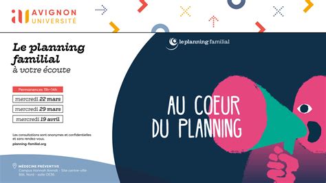 Permanences Du Planning Familial Avignon Universit