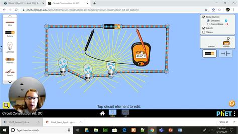 Series Circuit Phet Lab Introduction Youtube