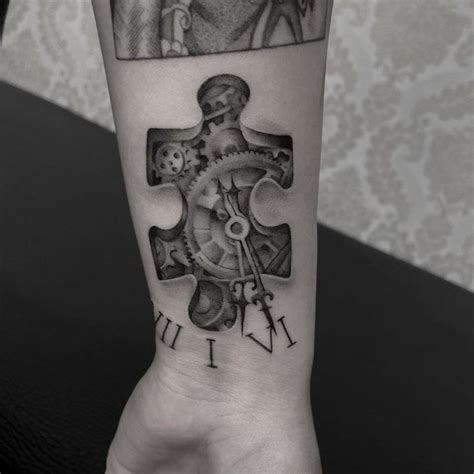 Puzzle Arm Tattoo Bedeutung Designs Und Inspiration Hautkunstwerk