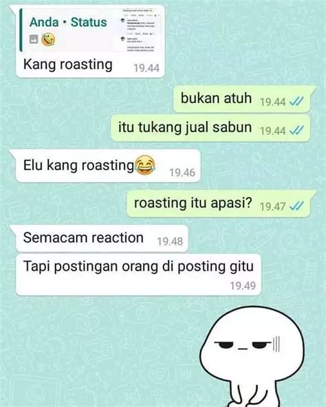 Chat Lucu Sama Sama Nggak Nyambung Ini Bikin Ikut Bingung