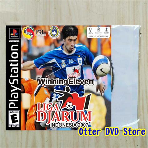 Jual Kaset CD Game Ps1 Ps 1 Winning Eleven Liga Djarum Indonesia 2007