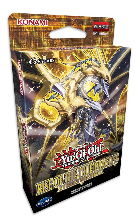 Yu Gi Oh Tcg Rise Of The True Dragons Structure Deck At Mighty Ape