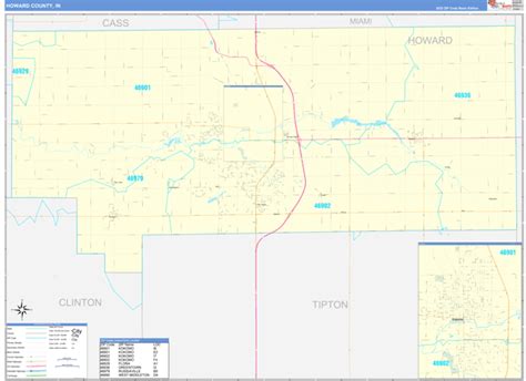 Howard County Zip Code Map