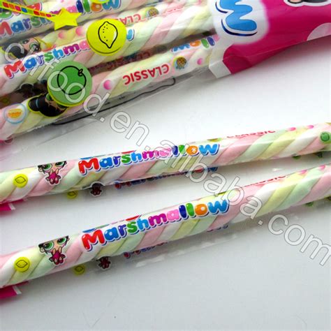 20g Colorful Stick Marshmallow Long Marshmallow Twist Buy Stick